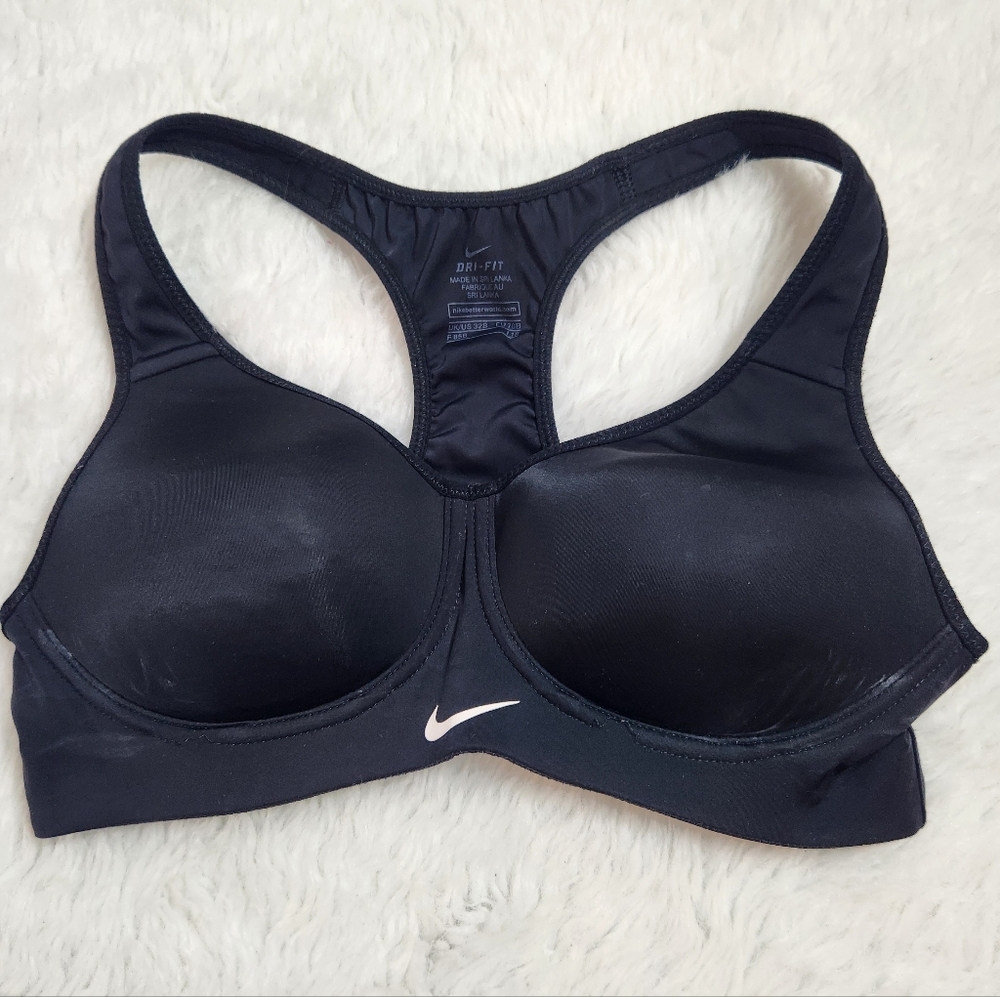 NIKE Black Push Up Sports Bra